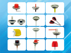 Будущий аэрозольный клапан, аэрозольный приводящий механизм, аэрозольная крышка