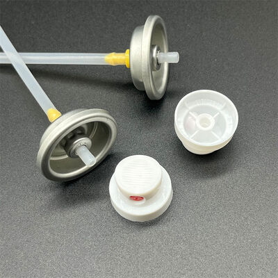 Купить Ультратонкий дымовой клапан с аэрозольным клапаном с работой без остатков и работой на 360° для спрея сухого шампуня Производство в сети