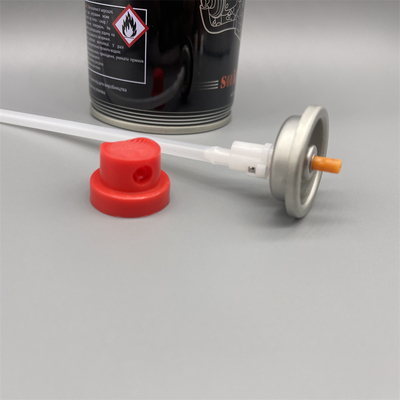 Купить 360 Degree Direction Aerosol Valves With Actuator for lubricant Aerosol Tin Cans Производство в сети