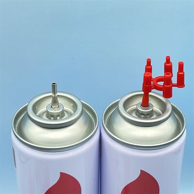 Купить Универсальный аэрозольный клапан для заправки газовых зажигалок бутаном. Многоцелевой клапан для заправки горелок. Производство в сети