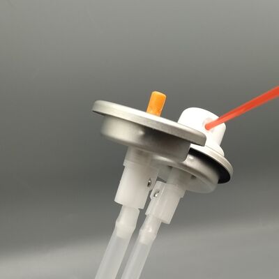 Купить High-Reliability 360 Degree Aerosol Valve With Actuator for Fire Blocking Sprays and Insulating Foams with Consistent High-Volume Output Производство в сети