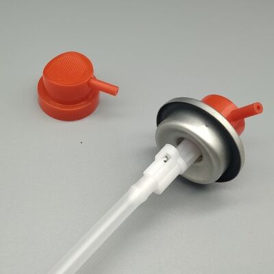 Купить Premium High-Output 360 Degree Aerosol Valve With Actuator for Automotive Lubricants and Industrial Coatings with Precision Spray Control Производство в сети