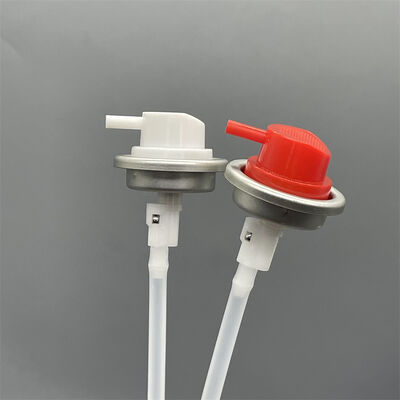 Купить Переворачиваемый аэрозольный клапан с возможностью распыления на 360 градусов для аэрозольной упаковки Производство в сети