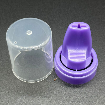 Диспенсер для аэрозольной пены для волос высокой производительности, устойчивый к засорению, для насыщенных составов с самоочищающейся насадкой и широкопроходным клапаном