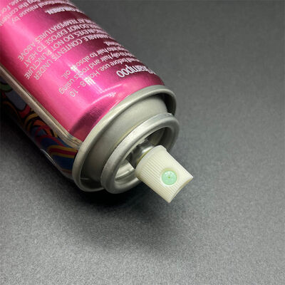 Клапан аэрозольного распылителя сухого шампуня Профессиональный косметический аэрозольный клапан