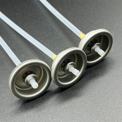 Клапан для сухого шампуня в форме аэрозоля. Высококачественная клапанная система для впитывающих масло средств для волос.