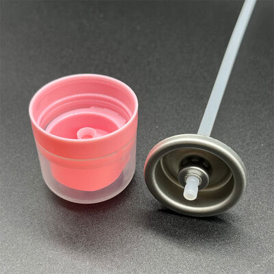 Ультратонкий туманный сосуд Спрей-клапан для сухого шампуня с герметичностью для ухода за волосами без остатков