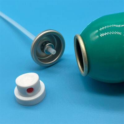 Распылительный клапан для сухого шампуня, оптимизированный для высокоскоростных линий розлива