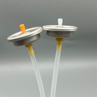 Deodorant body spray valve with hypoallergenic coating for sensitive skin users