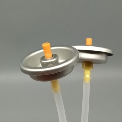 Клапан тонкого распыления и привод для аэрозольных распылителей инсектицидов на спиртовой основе