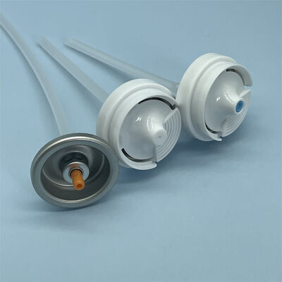 Коррозионностойкий антибактериальный аэрозольный клапан с распылителем широкого распыления и герметичной конструкцией для гигиенической дезинфекции поверхностей