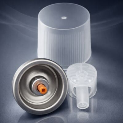 Однодюймовый аэрозольный клапан из белой жести с совместимостью BOV для контролируемого распыления кислорода